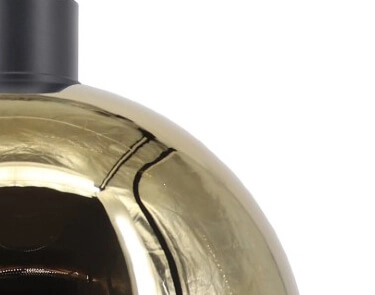 Glazen plafondlamp Rosario Ø 20cm Artdelight 8719831735372