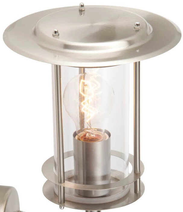 RVS buitenlamp York 30cm Brilliant 4004353993954