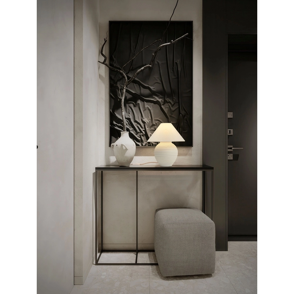 Japandi schemerlamp Silia beige