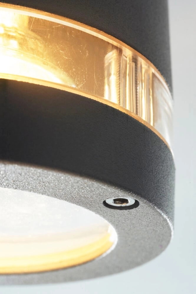 Design plafondlamp Focus antraciet Lutec 4260084420743