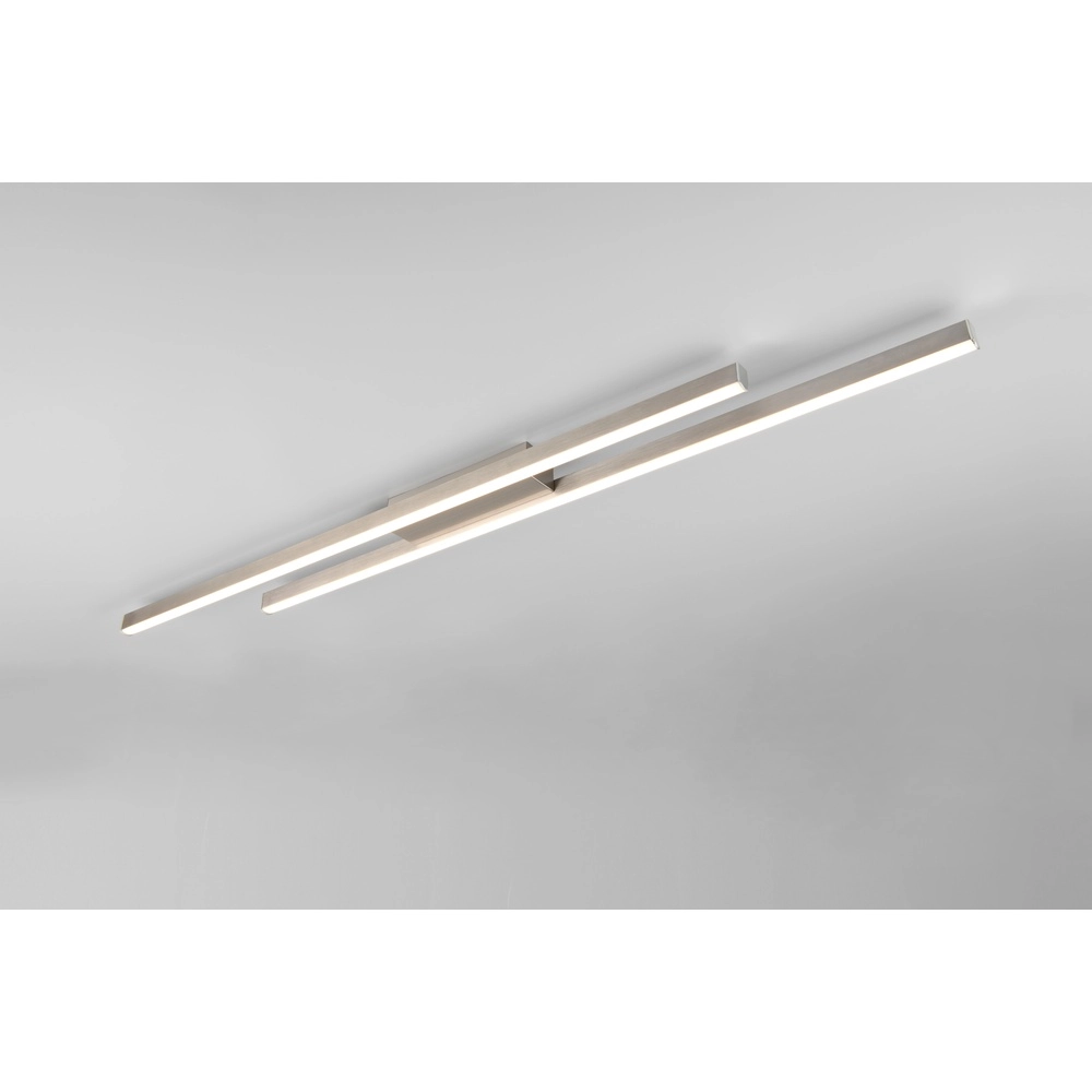 Plafondlamp Odio nikkel Trio 4017807612561