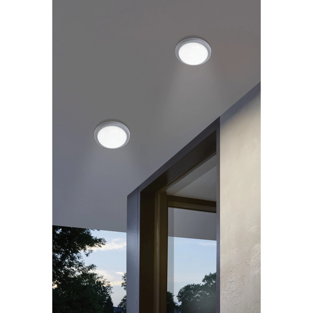 Plafondlamp Pescolla grijs rond Eglo 9002759754624