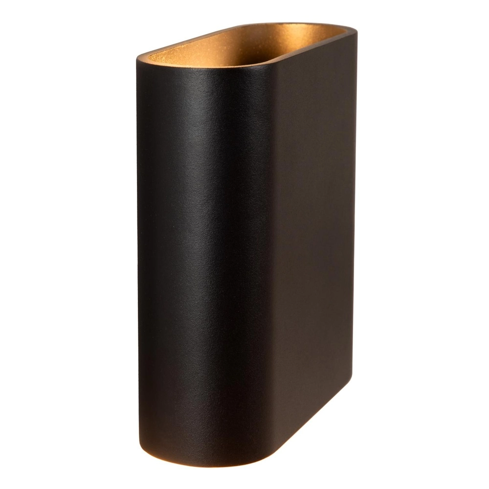 Design wandlamp Atila up en down zwart IP54 Lucide 5411212680112