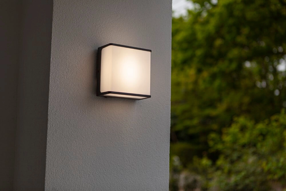 Wandlamp Doblo design antraciet Lutec 6939412012476