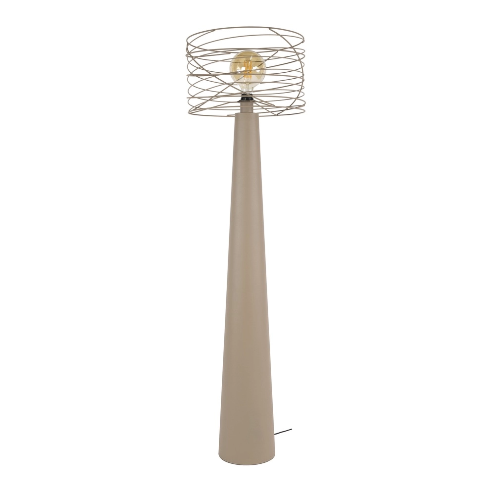 Zand vloerlamp Curl met draad kap Lyora 8716803512528