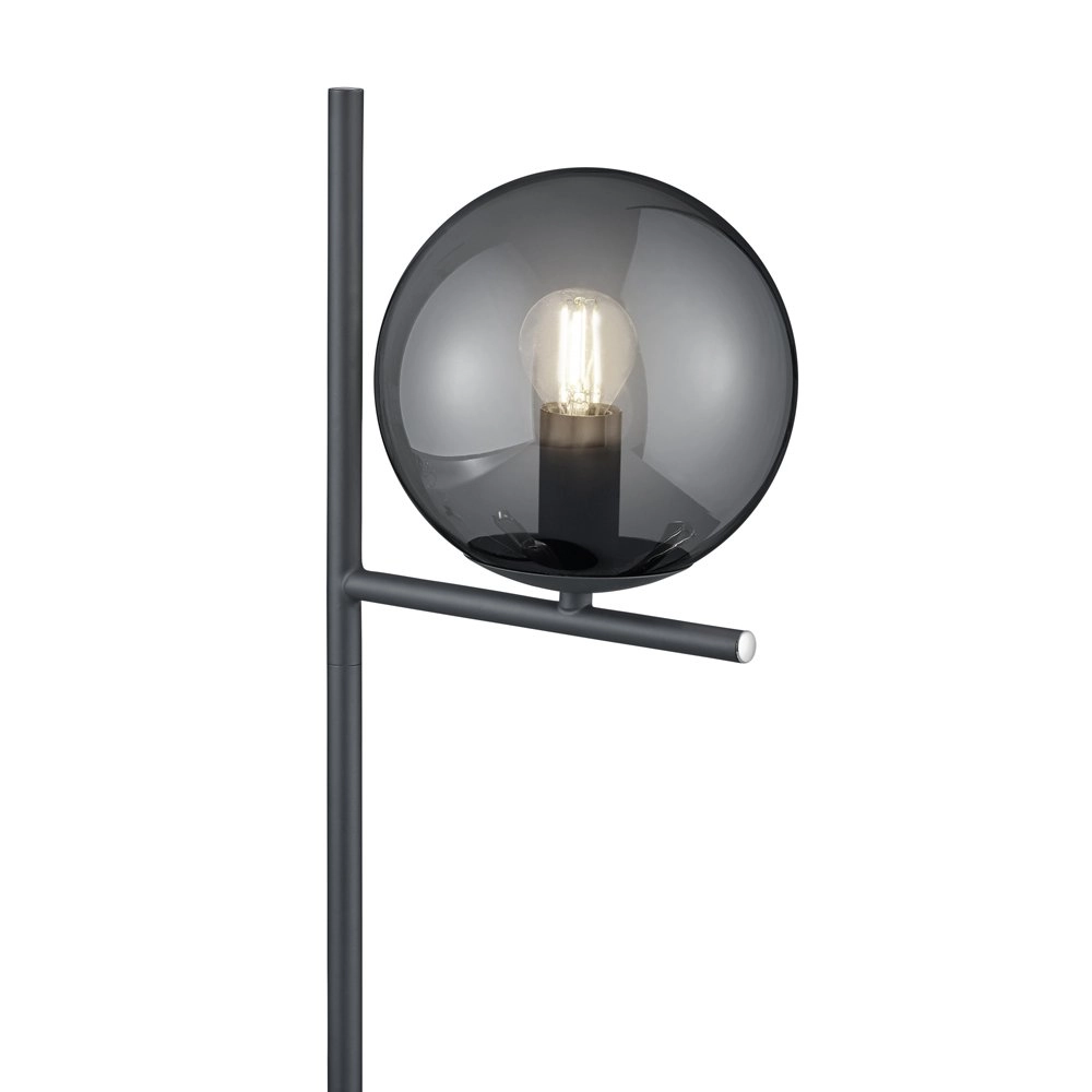 Tafellamp Pure 52cm antraciet met smoke Trio 4017807432992