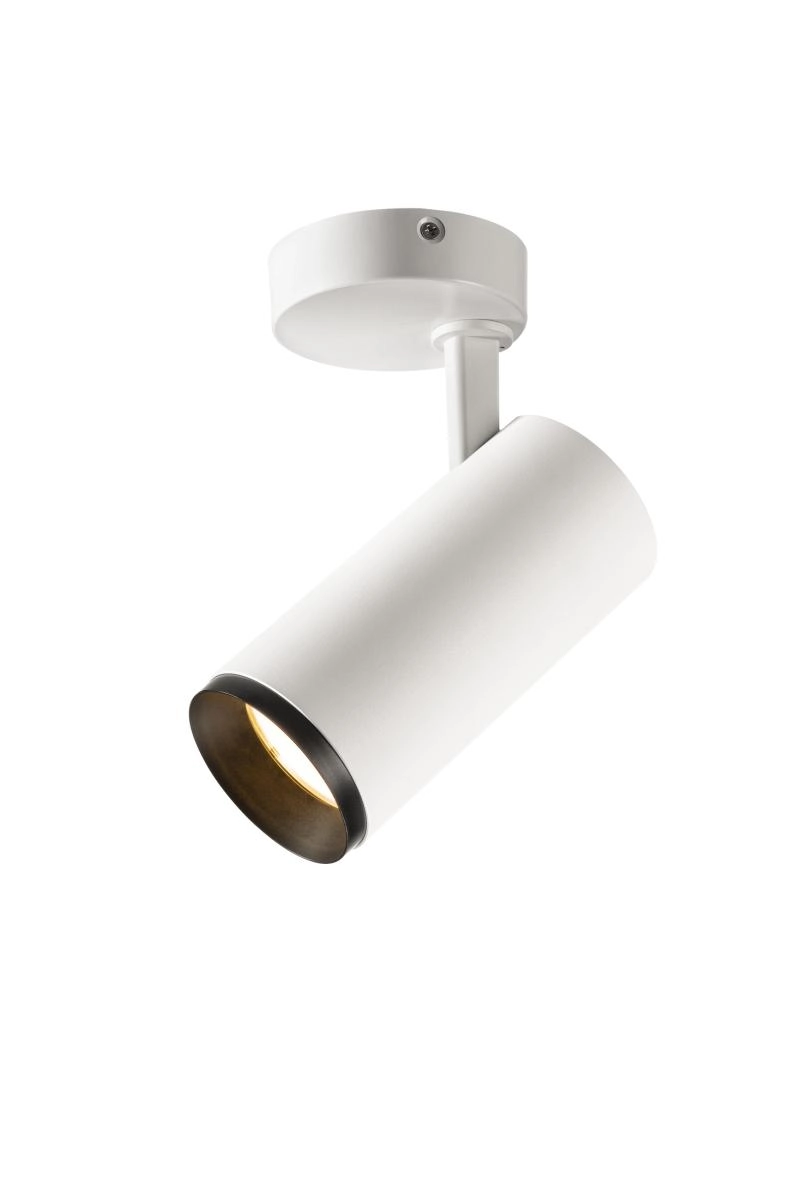 Opbouwspot Numinos M Dali wit/zwart 2700K - 36gr