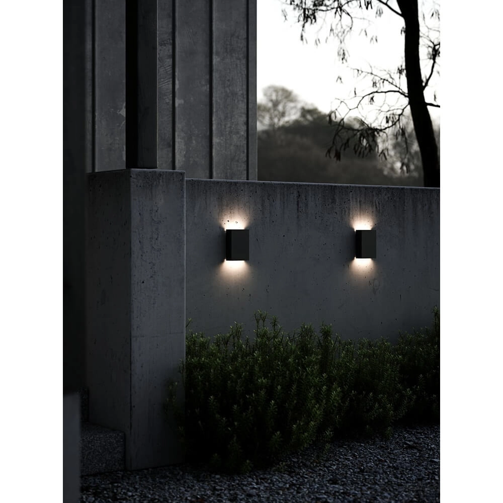 Wandlamp zwart Fold breed design Nordlux 5704924000584