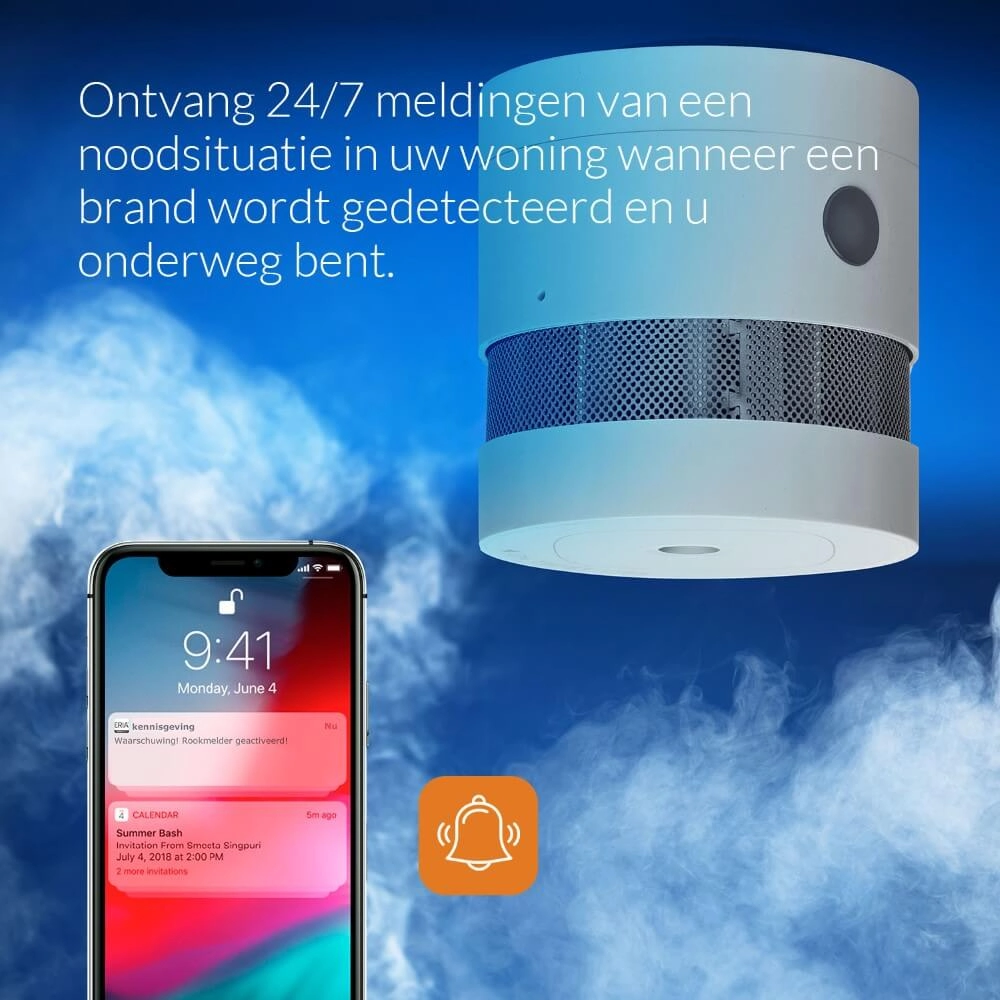 Smoke detector AduroSmart 644558224619