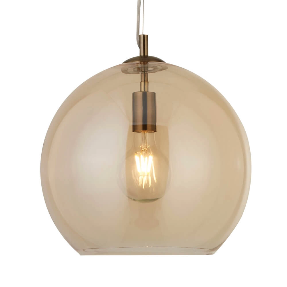 Glazen hanglamp Balls Ø 35cm