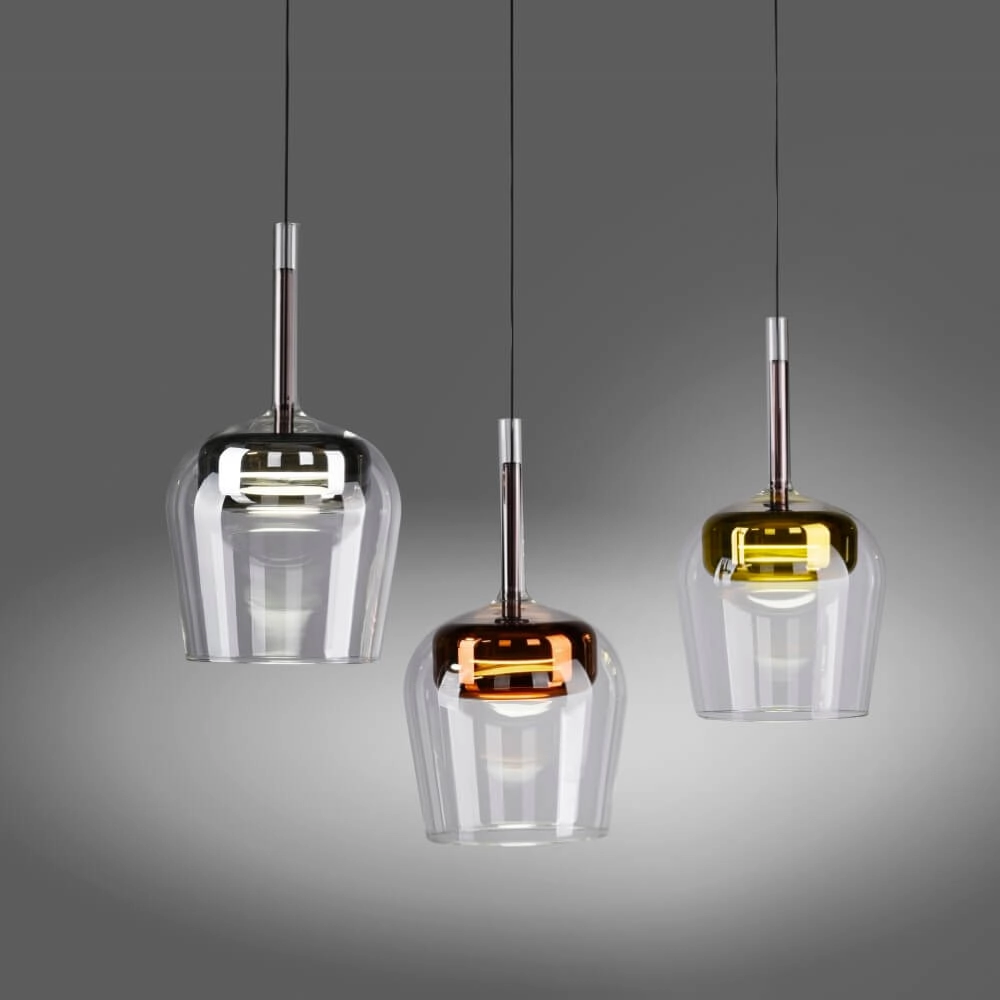 3-lichts hanglamp Q-Kon meerdere kleuren Paul Neuhaus 4012248383896