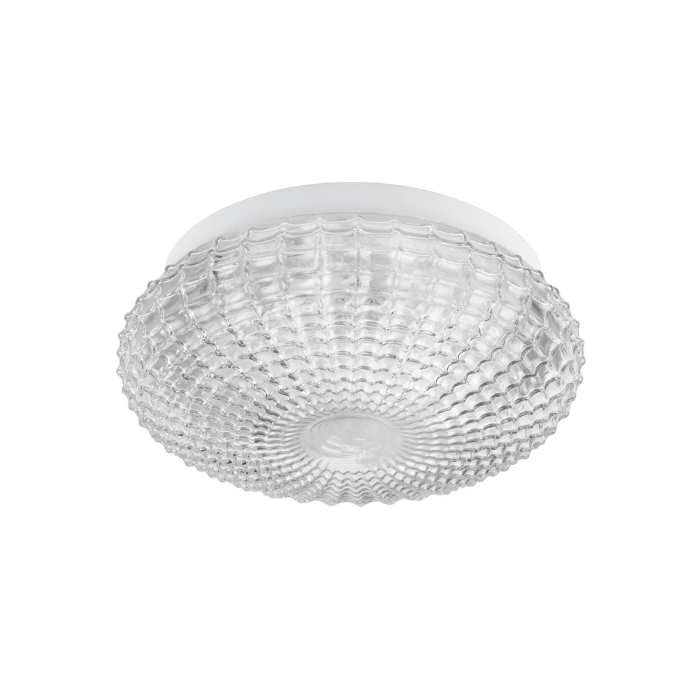 Plafondlamp Clam helder glas Lyora 5212017419453