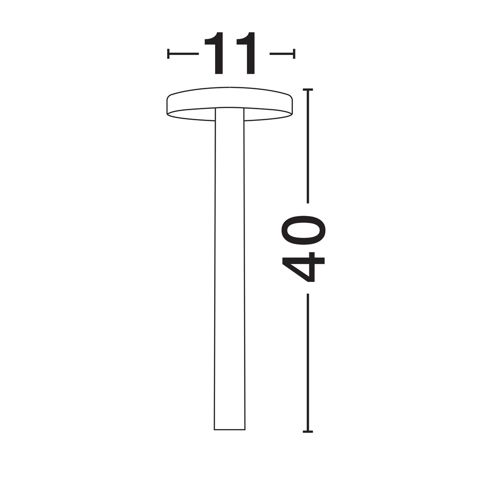 Garden lamp Mood 40cm rust brown Lyora 5212017456359