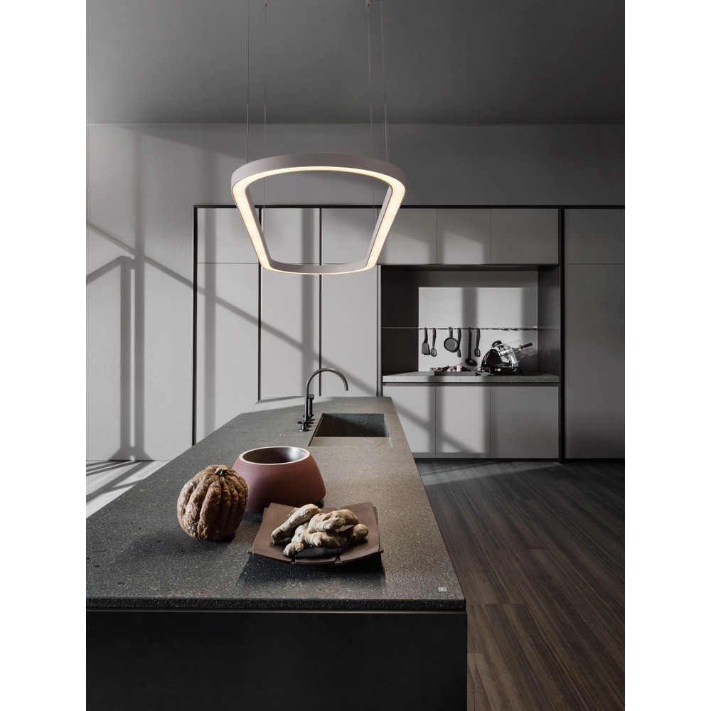 Ovale hanglamp Cuppe wit Ovale hanglamp Cuppe wit