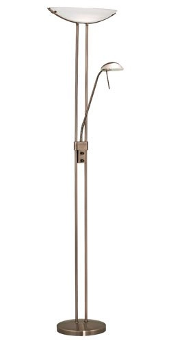 Staande Leeslamp Baya brons Staande Leeslamp Baya brons