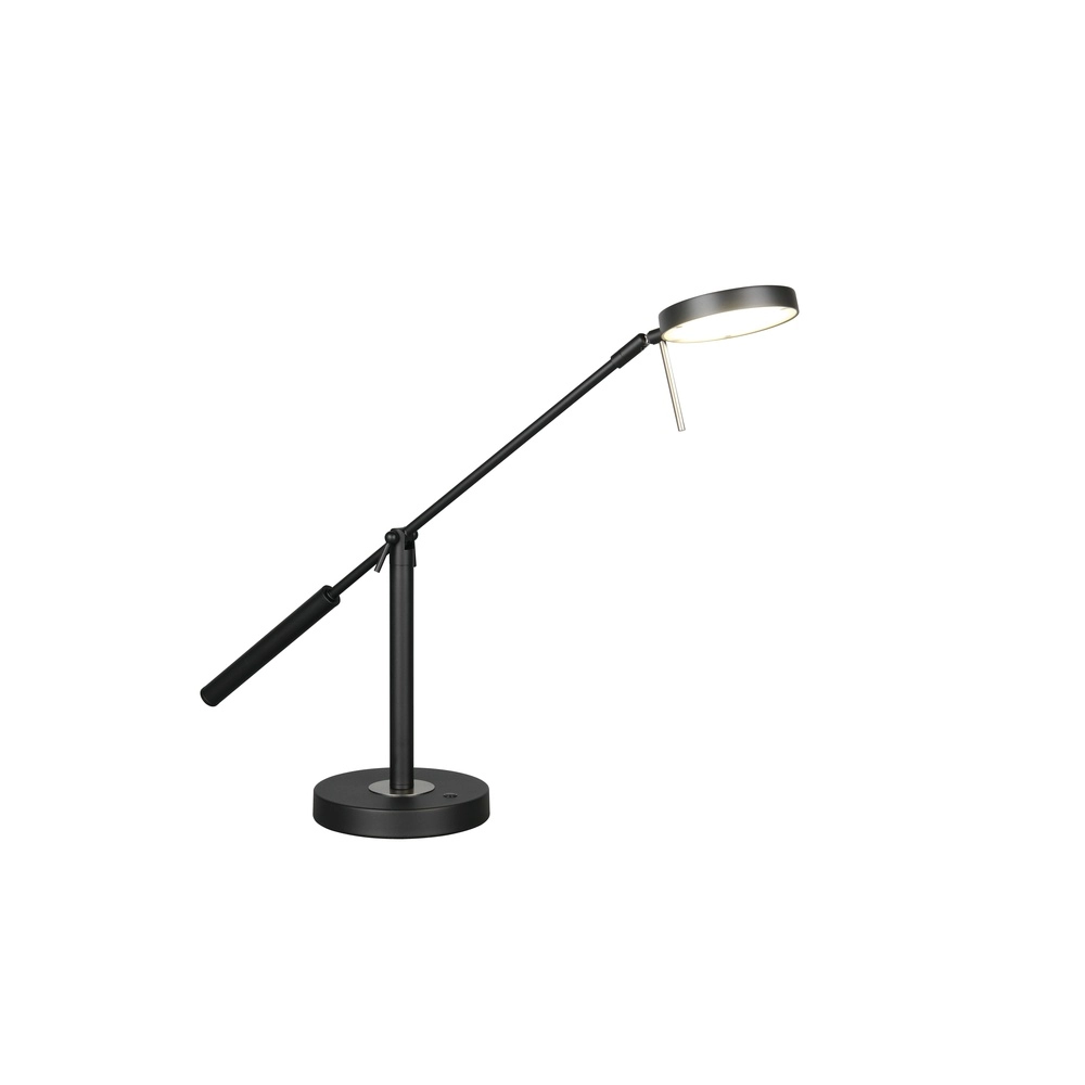 Bureaulamp Monza zwart Trio 4017807693256