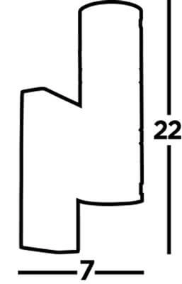 Up- & downlighter Splot met sensor Searchlight 5053423076638