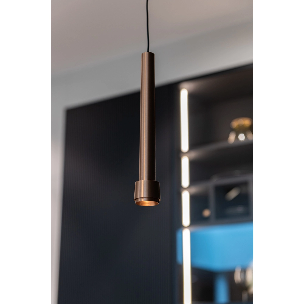 1-fase hanglamp voor rail Linial Tubiz champagne Premium by Lucide 5411212552761
