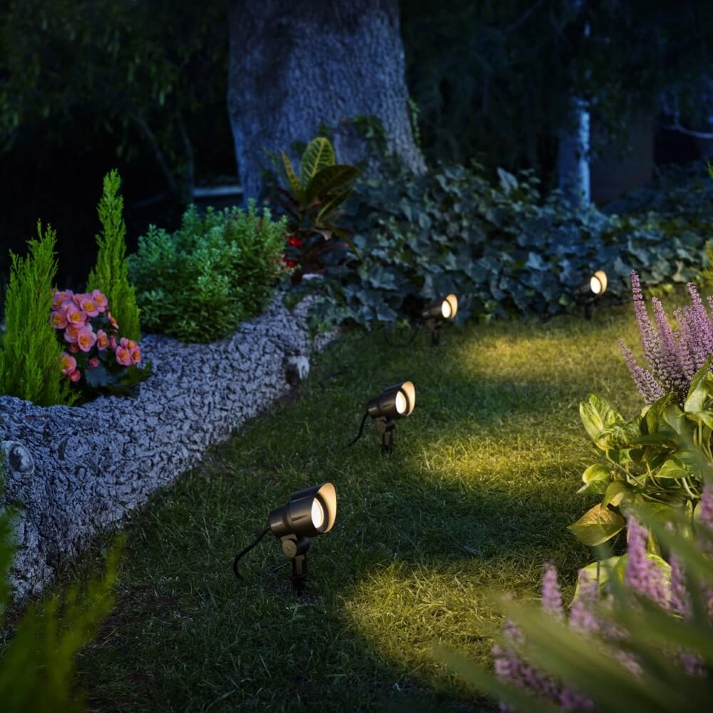 Prikspot Spike antraciet - uitbreiding Philips 8719514477094