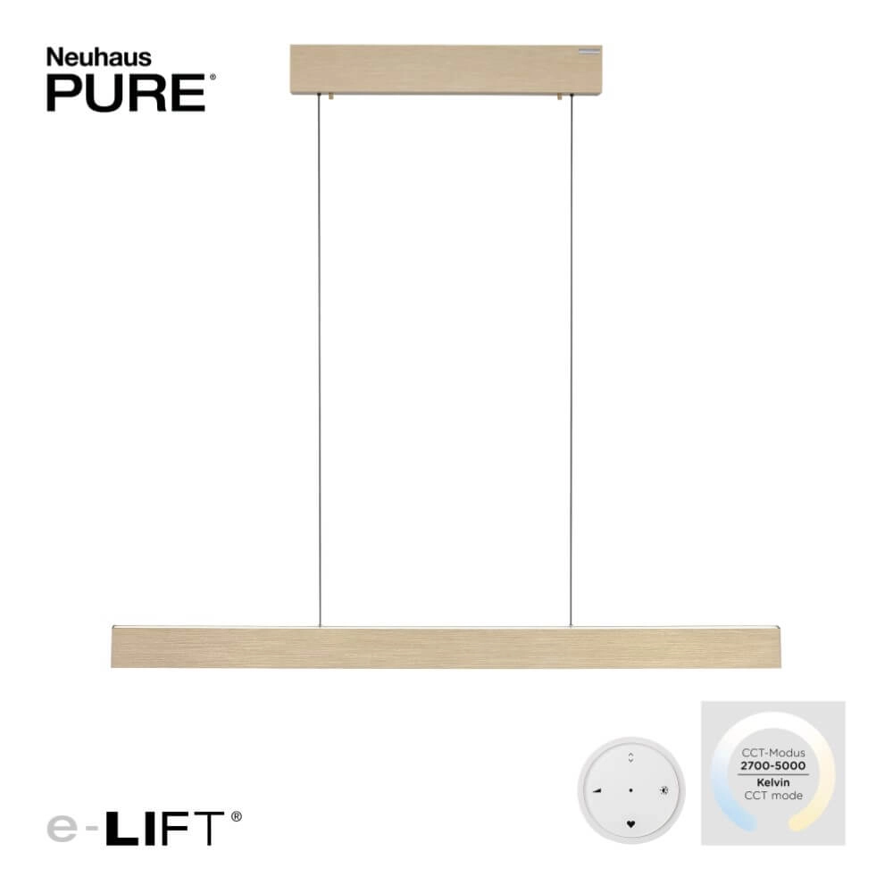 Design hanglamp Pure E-Motion messing Paul Neuhaus 4012248372913