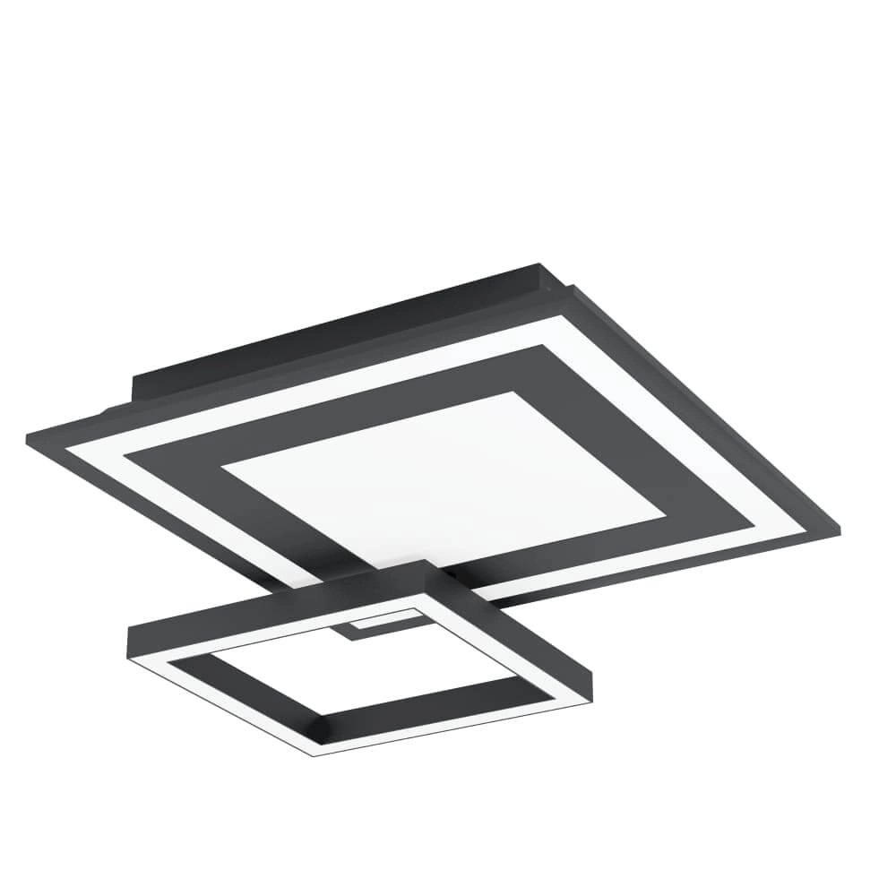 Plafondlamp Zigbee Savatarila-Z 45x45cm zwart Plafondlamp Zigbee Savatarila-Z 45x45cm zwart