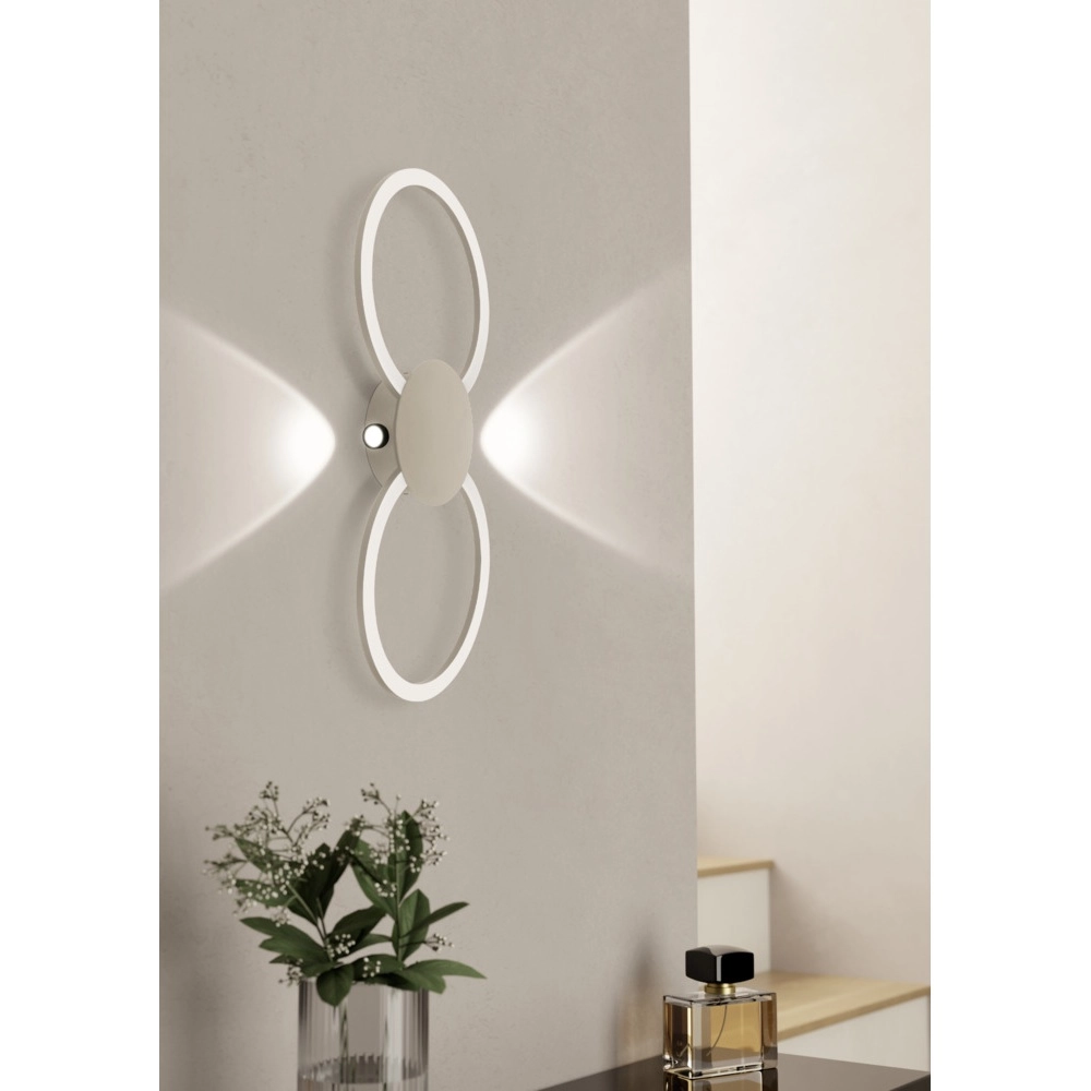 Design wandlamp Venticello 1 zand bruin Eglo 9008606357475