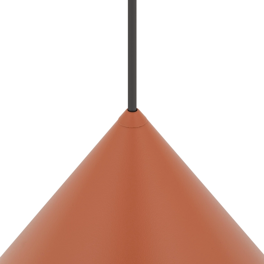 Design hanglamp Zenith terracotta Ø 50cm Lyora 5903139114837