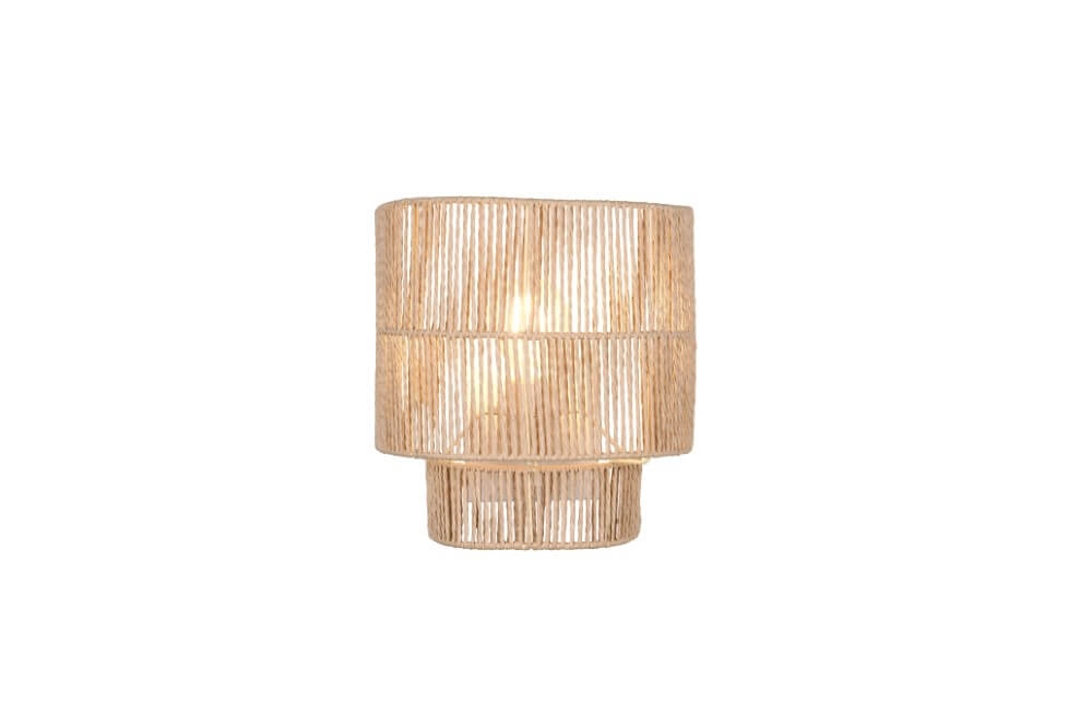 Japandi wandlamp Satna rotan Trio 4017807636192