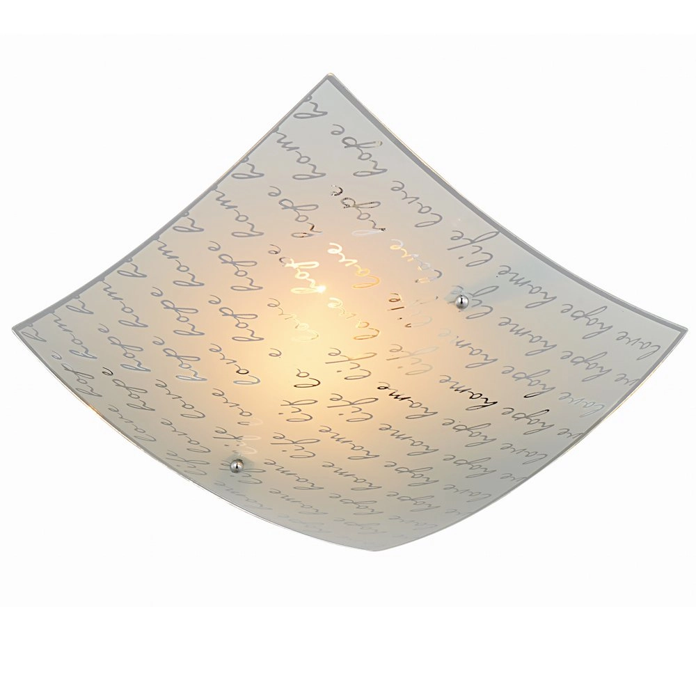 Unieke plafonniere Signa 30 Text Unieke plafonniere Signa 30 Text