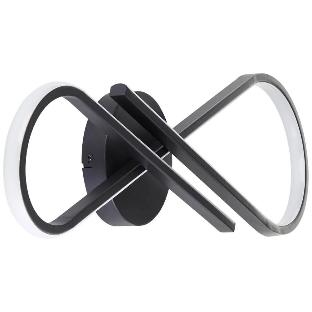 Zwarte plafondlamp Hinton zwart Brilliant 4004353442100