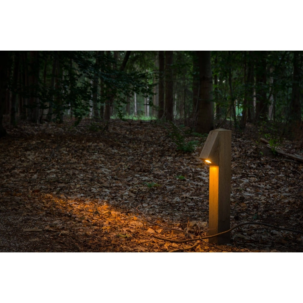 Houten padverlichting Peri 100 Eiken - 10x10x50 - 2700K Timberlab 8716803513969