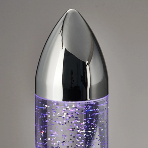 Tafellamp Apollo raket titanium grijs Trio 4017807681208