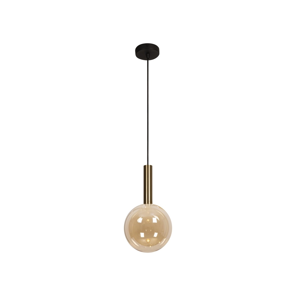Pendel hanglamp Josiane zwart met goud Lucide Vibes 5411212212269