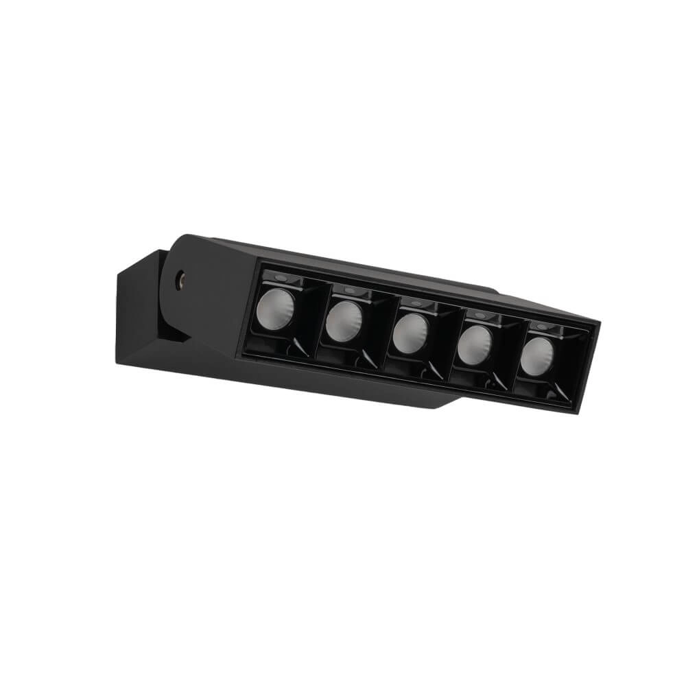 Richtbare wandspot Focus Mini zwart - 4000K Lyora 5903139100717