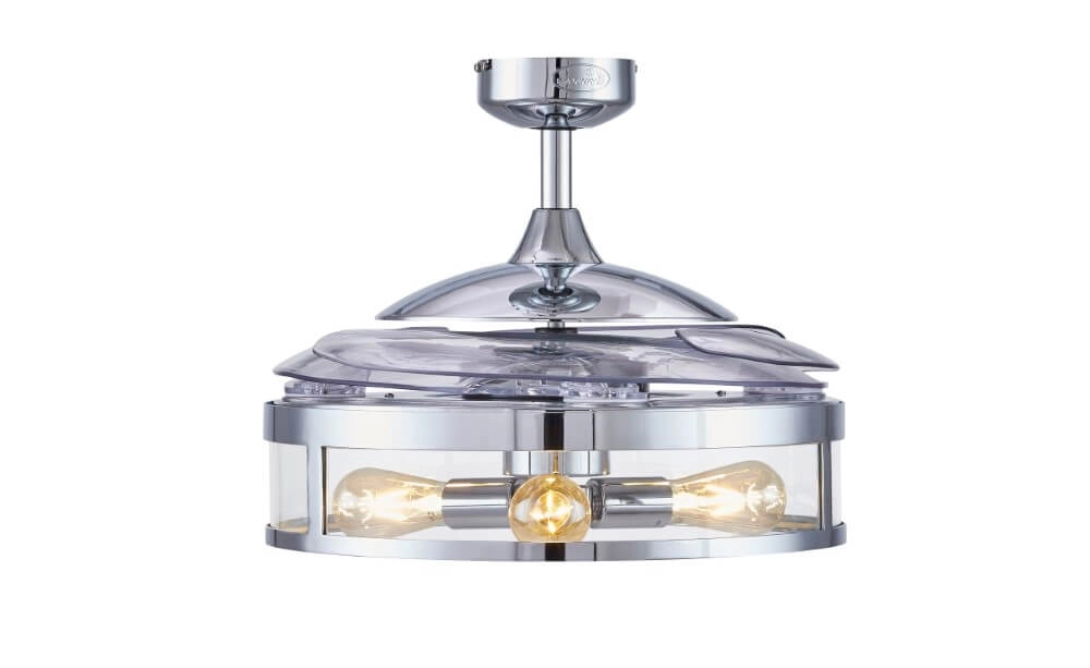 Chromen plafondventilator Fanway Classic Ø 122cm Beacon 9333509119388