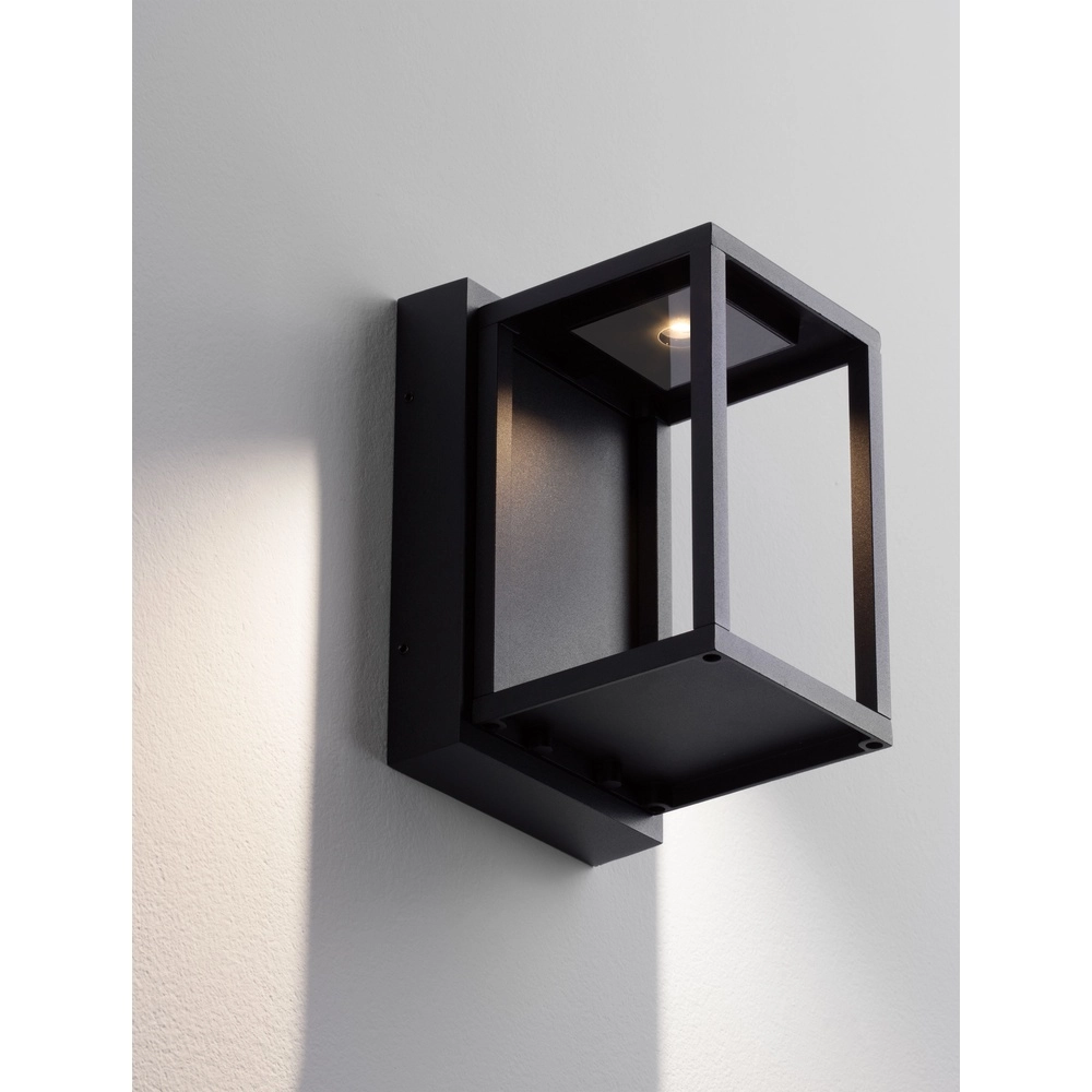 Black wall lamp Prive 19cm Lyora 5212017453143