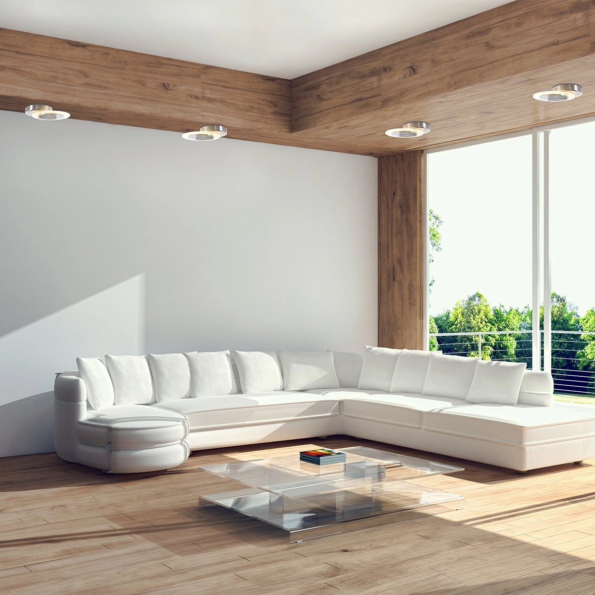 Verstelbare plafondlamp Lido 17cm metaalgrijs Steinhauer 8712746131963