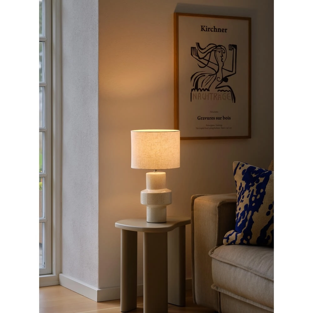 Tafellamp Dugan zand bruin Nordlux 5704924024689