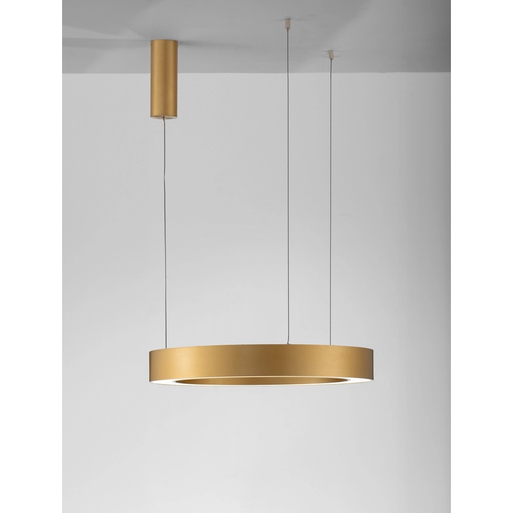 Hanglamp Morbido goud Ø 60cm Lyora 5212017438652