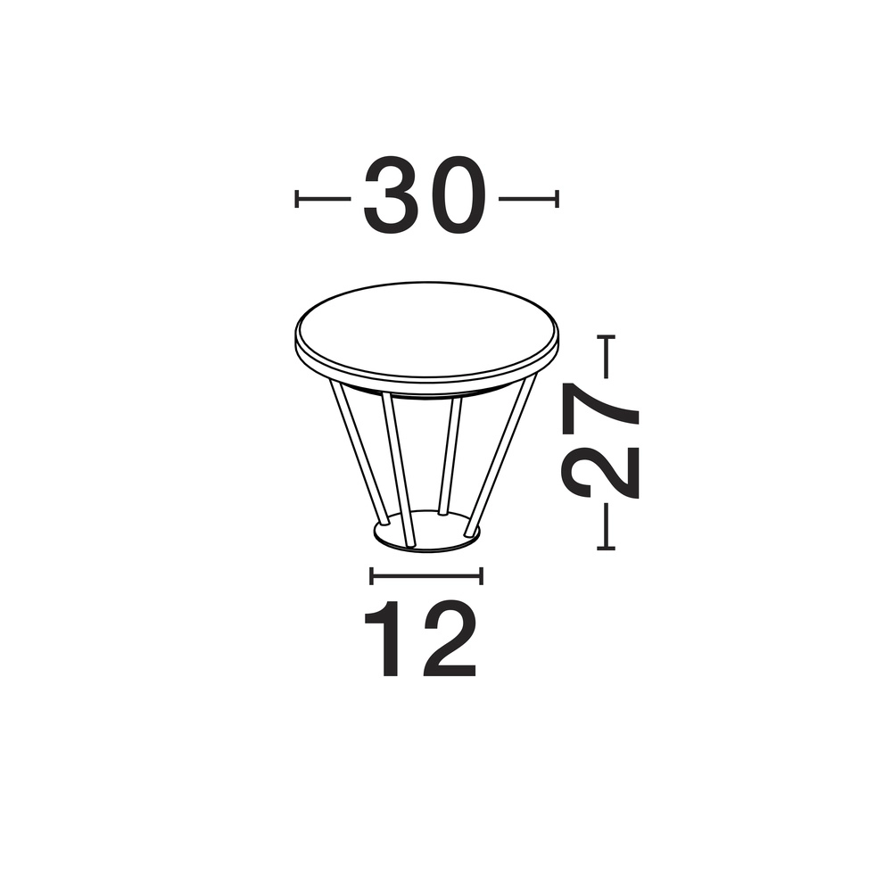 Tuinlamp Virtus antraciet Lyora 5212017449344