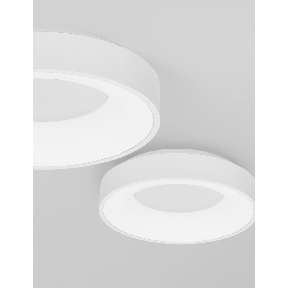 Plafondlamp Rando Thin wit Ø 38cm Lyora 5212017420022