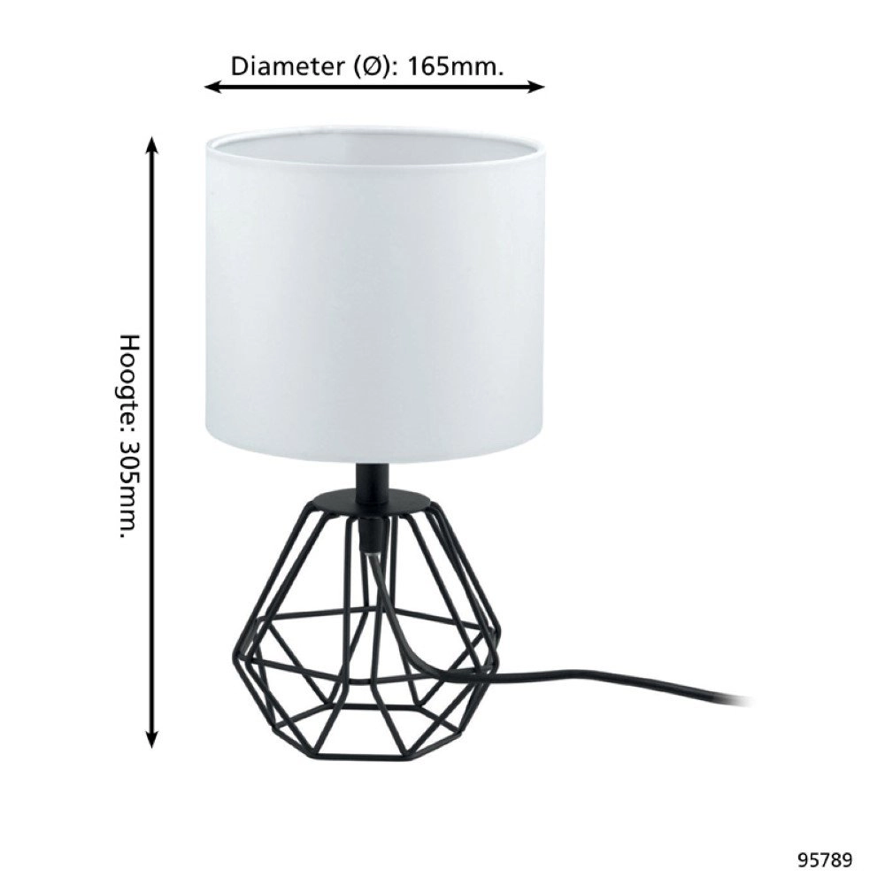 Draad tafellamp Carlton 2 Eglo 9002759957896