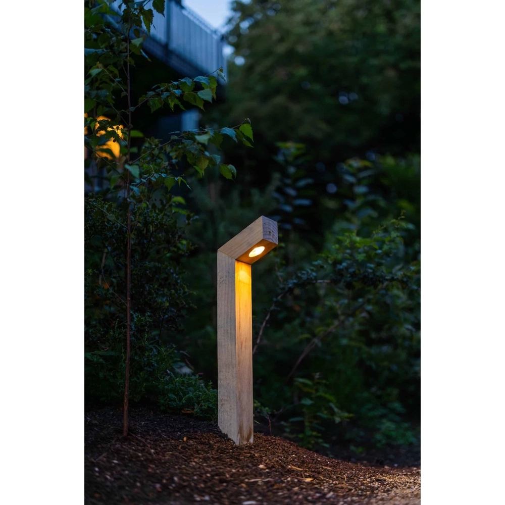 Houten padverlichting Punto Accoya - 100cm - 2700K