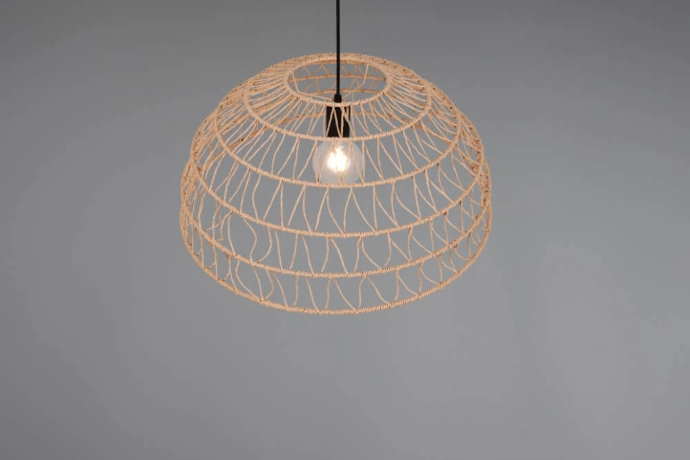 Rotan hanglamp Paulette Ø 60cm Trio 4017807637533