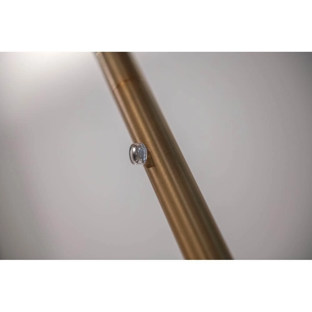 Strakke vloerlamp Novara brons Artdelight 8720701101616