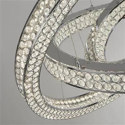 Hanglamp Bands Kristal Searchlight 5053423188621