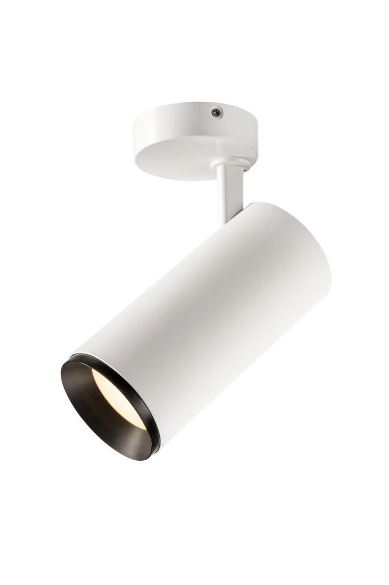 Opbouwspot Numinos L wit/zwart 4000K - 60gr