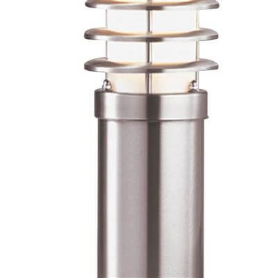 RVS buitenlamp Louvre 45cm Searchlight 5013874309884