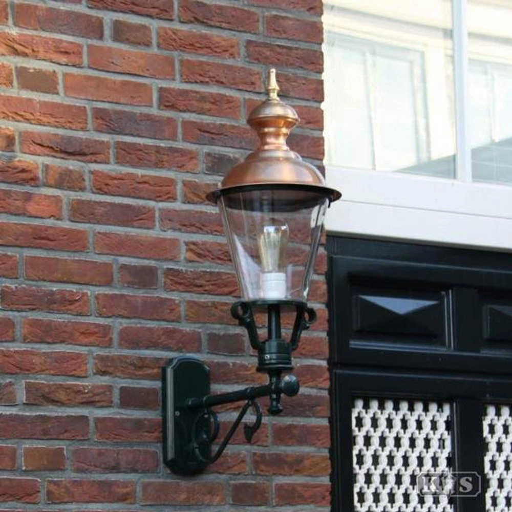 Nostalgische muurlamp Baarn zwart KS Verlichting 8714732718042