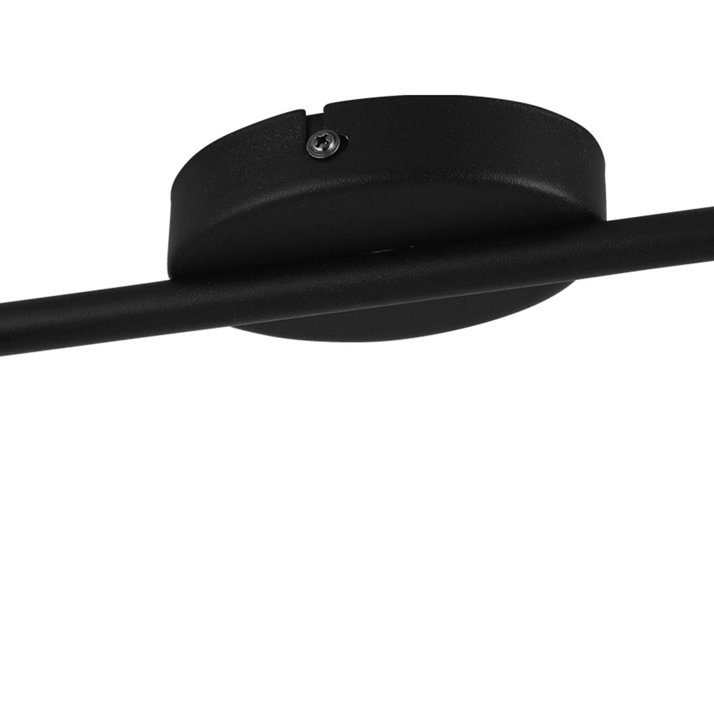 Zwarte opbouwspot Buzz-Led Eglo 9002759324292